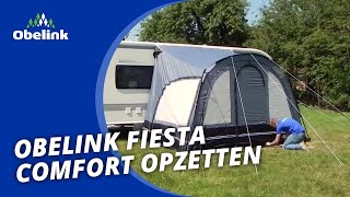 Obelink Fiesta Comfort Opzetten  Instructievideo  Obelink [upl. by Inanaup402]