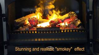 Manor House  Dimplex Burgate Opti Myst Electric Stove Trailer [upl. by Trimble553]