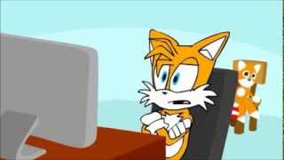 Tails React To What DoesThe Fox Saywith Song [upl. by Nnayllehs]