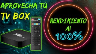 TV BOX al MÁXIMO RENDIMIENTO consejos y configuración 👍 [upl. by Pesek667]