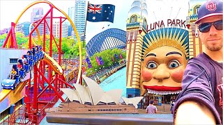 My First Time in Sydney amp Australias Legendary LUNA PARK [upl. by Cai241]