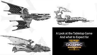 Aeldari Corsairs Craftworlds and the Drukhari What to expect for Battlefleet Gothic Armada 2 [upl. by Ines]