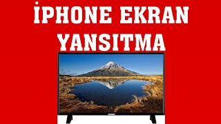 Telefunken TV İphone Ekran Yansıtma Nasıl Yapılır [upl. by Forcier]