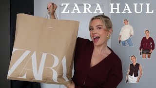 NEW IN ZARA HAUL  TRY ON  September 2024 [upl. by Tenneb]