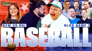 Philly and New York Fans Go to War for Game 1 of the NLDS  Barstool Electric Chair [upl. by Coppola]