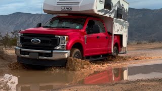 Anza Borrego Offroading in a Truck Camper [upl. by Bobbi]