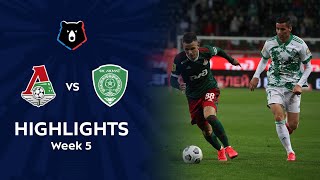 Highlights Lokomotiv vs Akhmat 23  RPL 202021 [upl. by Norbert650]