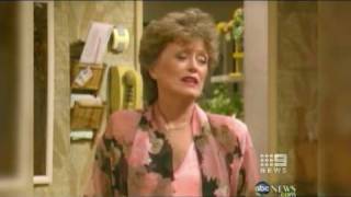 Nine News June 4th  The Death Of Rue McClanahan [upl. by Verda]