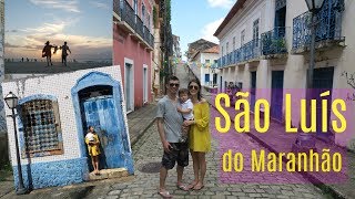 Sao Luis do Maranhao Brazil Vlog 🇧🇷 Calhau Beach Historic Center [upl. by Satsok]