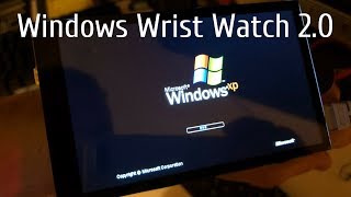 Windows Wrist Watch 20  Raspberry Pi Project [upl. by Ehcar]