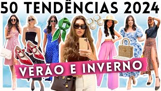 🔴50 TENDENCIAS DA MODA 2024  VERÃO E INVERNO 2024 [upl. by Tilney]