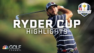 Ryder Cup 2023 match highlights MacIntyreRose dominate HomaClark  Golf Channel [upl. by Edith461]