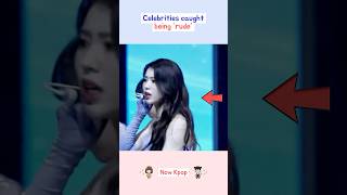 Celebrities caught being rude kpop shorts [upl. by Brunk]