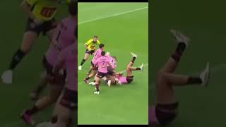 Makaia Tafua Linwood try for NZ Warriors in NSW Cup UpTheWahs KiwiNRL [upl. by Nalyr]