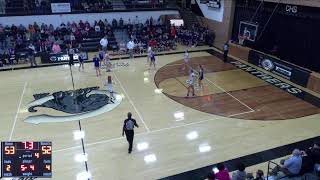 Boonville High School vs Moberly High School Womens Varsity Basketball [upl. by Adlaremse]