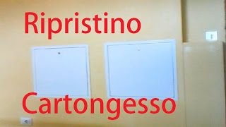 Come fare una parete di cartongesso by Paolo Brada DIY [upl. by Orianna]