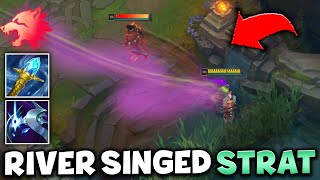 THIS RIVER SINGED MID STRATEGY IS 200 IQ AND I SHOW YOU WHY NEW BUILD PATH [upl. by Wilburn458]