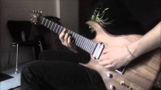 Artificial Brain  Worm Harvester guitar cover [upl. by Ierbua]