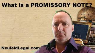 What is a Promissory Note legal terminology explained [upl. by Marinna940]