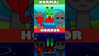 Incredibox Sprunki Everyone Is SpongeBob 🧽 Normal VS Horror Versions [upl. by Noinatrad]