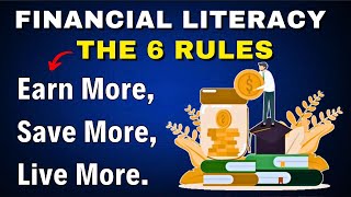 Financial Education  The 6 Rules Of Being Financially Literate [upl. by Kartis]