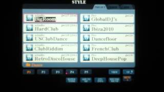 Yamaha Tyros 5 Keyboard Audio Styles Part 24 [upl. by Amandie181]
