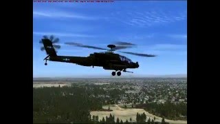 AH 64D Apache Longbow in FSX [upl. by Greenleaf]