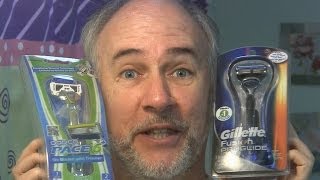 Spring Cleaning Razor Faceoff Gillette vs Dorco  EpicReviewGuys CC [upl. by Templeton]