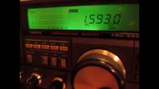 Radio Romania Actualitati 1593 and 1530 Khz [upl. by Ybbor788]