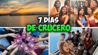 7 DÍAS DE CRUCERO CON MIS AMIGOS DE CLASE  COMIENZO UNA NUEVA ETAPA EN MI VIDA  El mundo de Indy [upl. by Granger850]