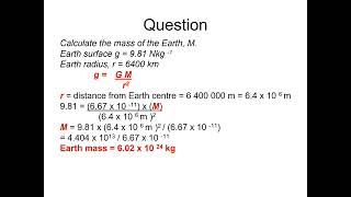 ALevel Physics Gravitational Fields walkthrough [upl. by Epp]