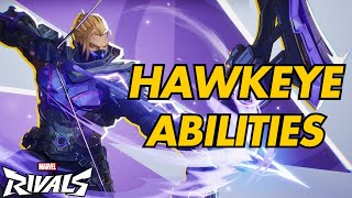 Hawkeye Abilities  Marvel Rivals [upl. by Wohlen]