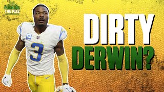 Derwin James 1game ban shows a PATTERN of violent hits but is he a dirty player [upl. by Eiramlatsyrk41]