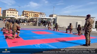 Dimostrazione del Metodo di Combattimento Militare  MCM [upl. by Ennovy475]