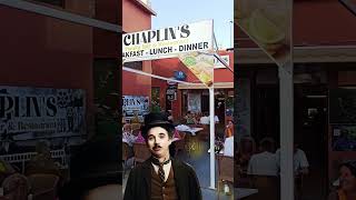 Chaplins Family Bar and Restaurant in Caleta de Fuste Fuerteventura [upl. by Millan141]