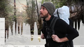 The Shawnee Challenge  40 miles in 2 days  Backpacking Alone On Ohios Hardest Trail [upl. by Yllrebmik]