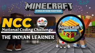 Minecraft  NCC  CBSE  THE INDIAN LEARNER minecraft minecrafteducationedition gaming video [upl. by Arymas74]