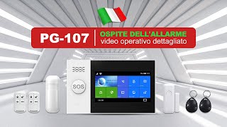 【Italia】Video operativo dettagliato dellhost di allarme PG107 [upl. by Yekciv63]