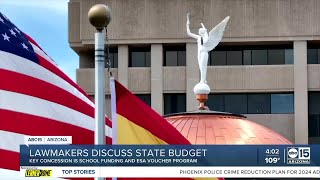 Arizona lawmakers discuss state budget [upl. by Yesllek]