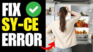 frigidaire refrigerator error code SYCE  How To Fix [upl. by Eppilihp]