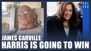 James Carville Harris Is Going To Win [upl. by Airrej]