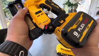 Unboxing of Dewalt Atomic Compact Serries Brad Nailer [upl. by Ecnarwal]