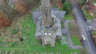 St Pauls Church Kersal Moor Salford 01 with a drone in 4K [upl. by Sheffy39]