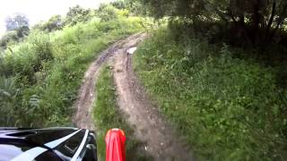 Off road test  CRF 250  GoPro Hero [upl. by Ines]