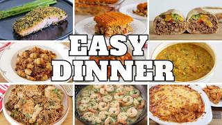 9 Easy Dinner Recipes [upl. by Sorcha]