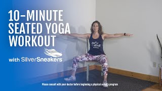 10Minute Seated Yoga  SilverSneakers [upl. by Atauqal]