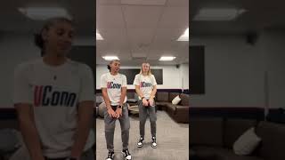 Azzi Fudd and Paige Bueckers TikTok dance all injury edition [upl. by Lytsirk]