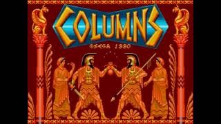 Columns Sega Genesis  Mega Drive Gameplay [upl. by Samuele]