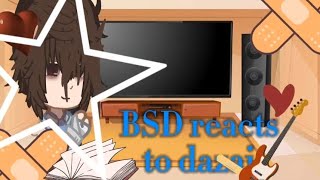 Bsd react to dazai 120 sub specialHalloween special bsd bungoustraydogsdazai dazaiosamu edits [upl. by Htevi]