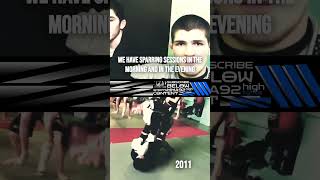 KHABIB NURMAGOMEDOV 🦅 AND ISLAM MAKHACHEV 💎 2011 shorts [upl. by Toomin53]